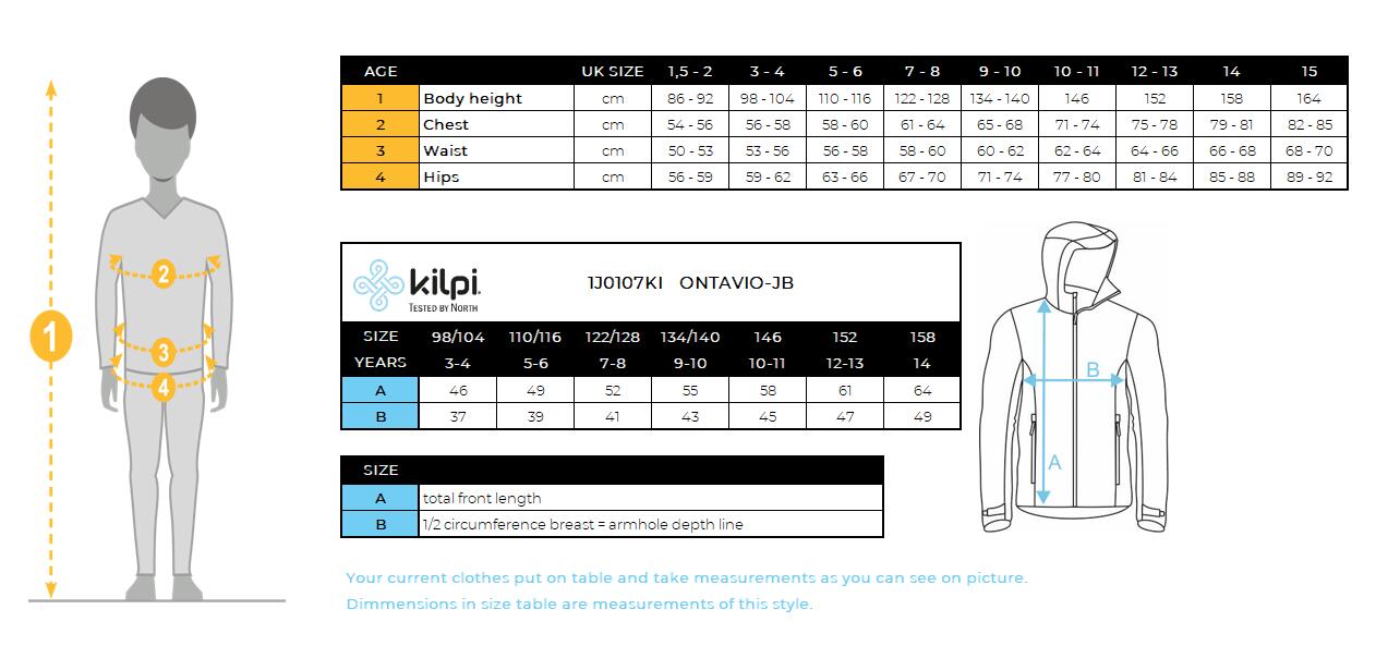 Veste softshell pour garçon Kilpi ONTAVIO-JB 5/5