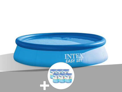 Kit piscine autoportée Easy Set 3,05 x 0,76 m (avec filtration) + 6 cartouches