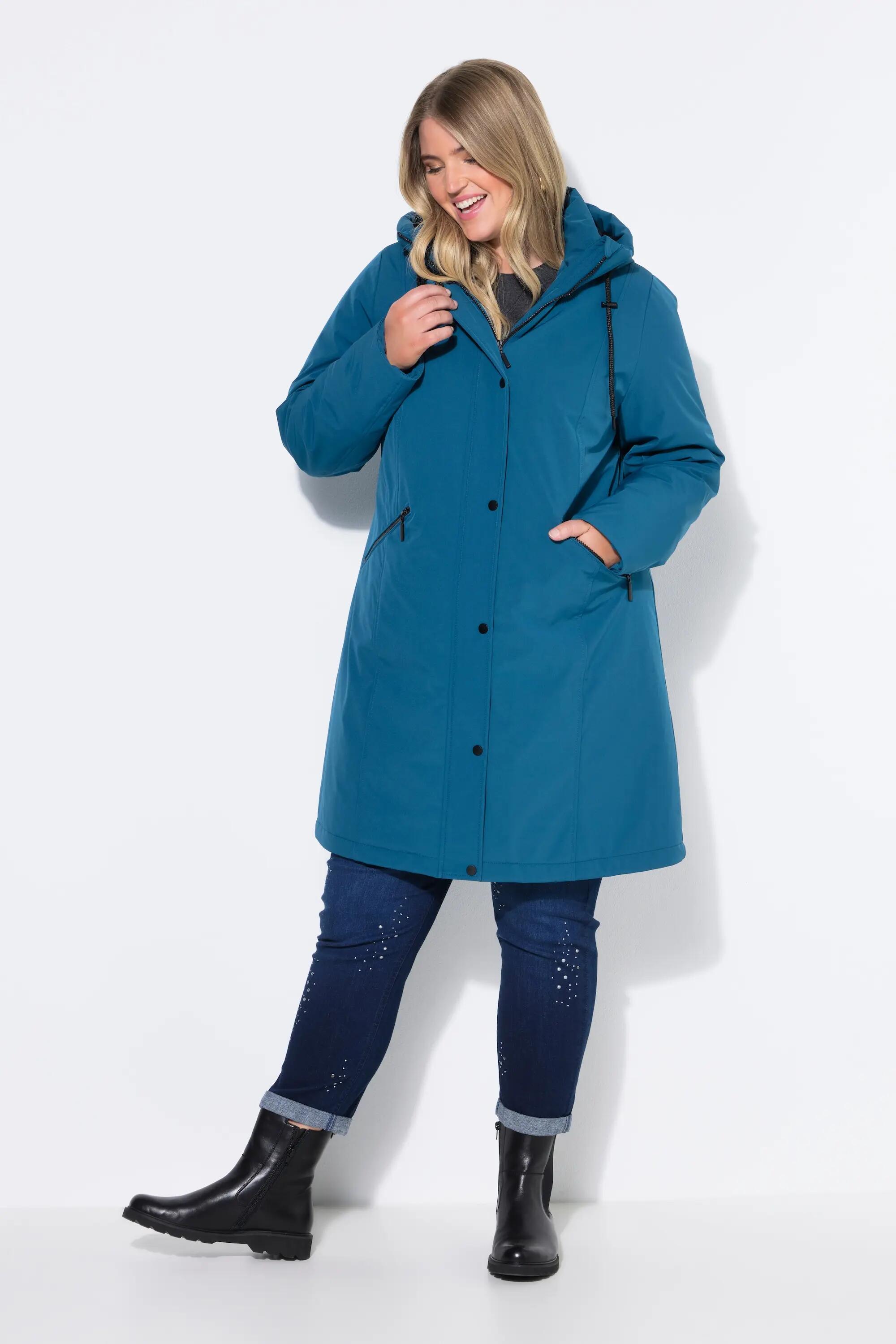 Damen HYPRAR Funktionsjacke wasserabweisend mit kontrastigem Innenfutter 5/6