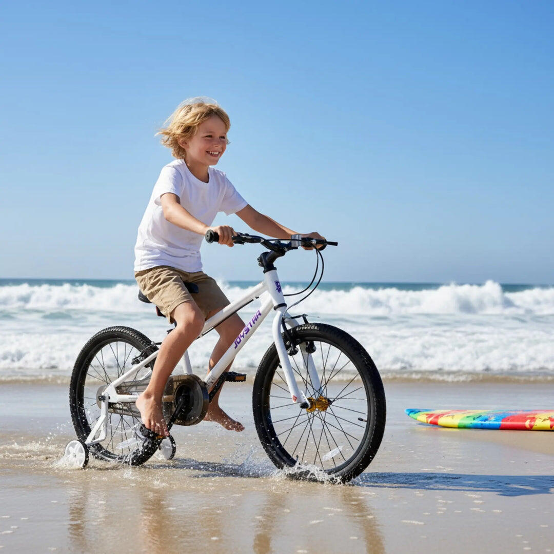 Mädchen BMX Kinderfahrrad 14", Stützräder, 3-5 Jahre 2/6