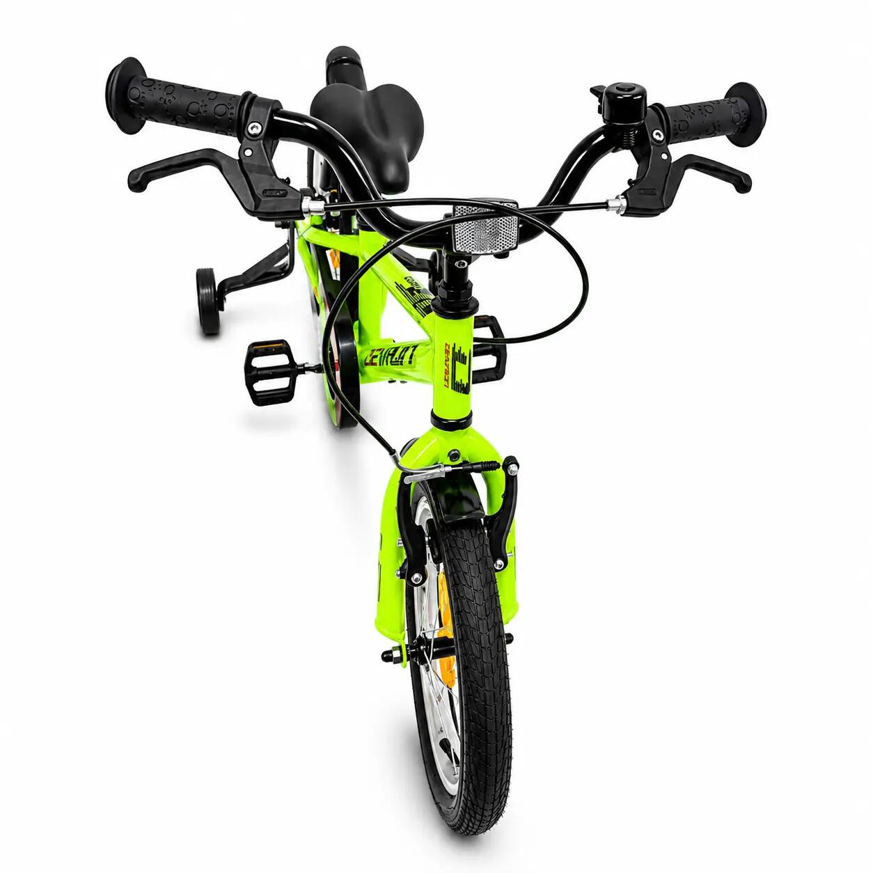 Bicicleta infantil Devron Cosmo - 16 polegadas, verde 4/4
