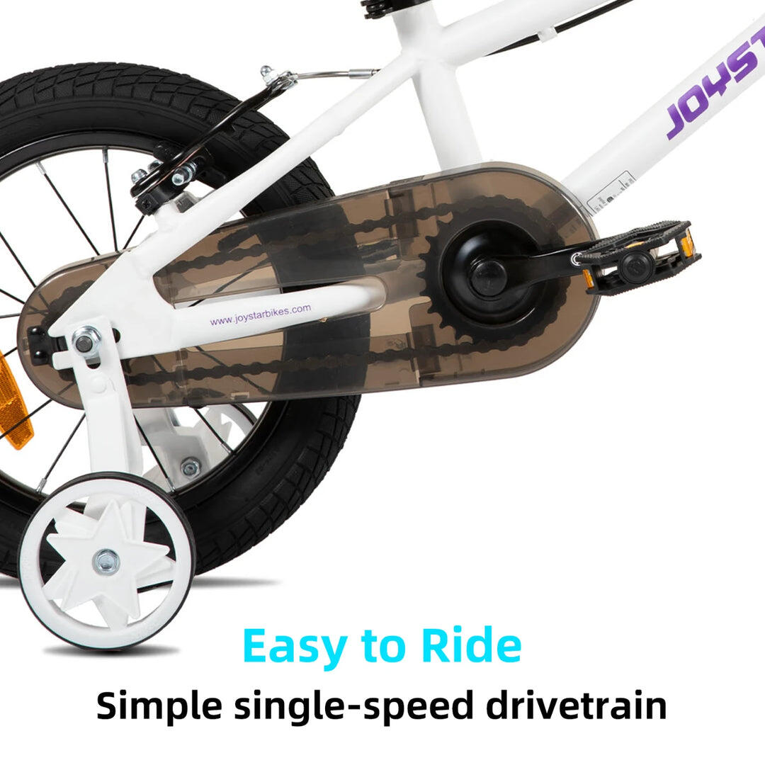 Mädchen BMX Kinderfahrrad 14", Stützräder, 3-5 Jahre 4/6