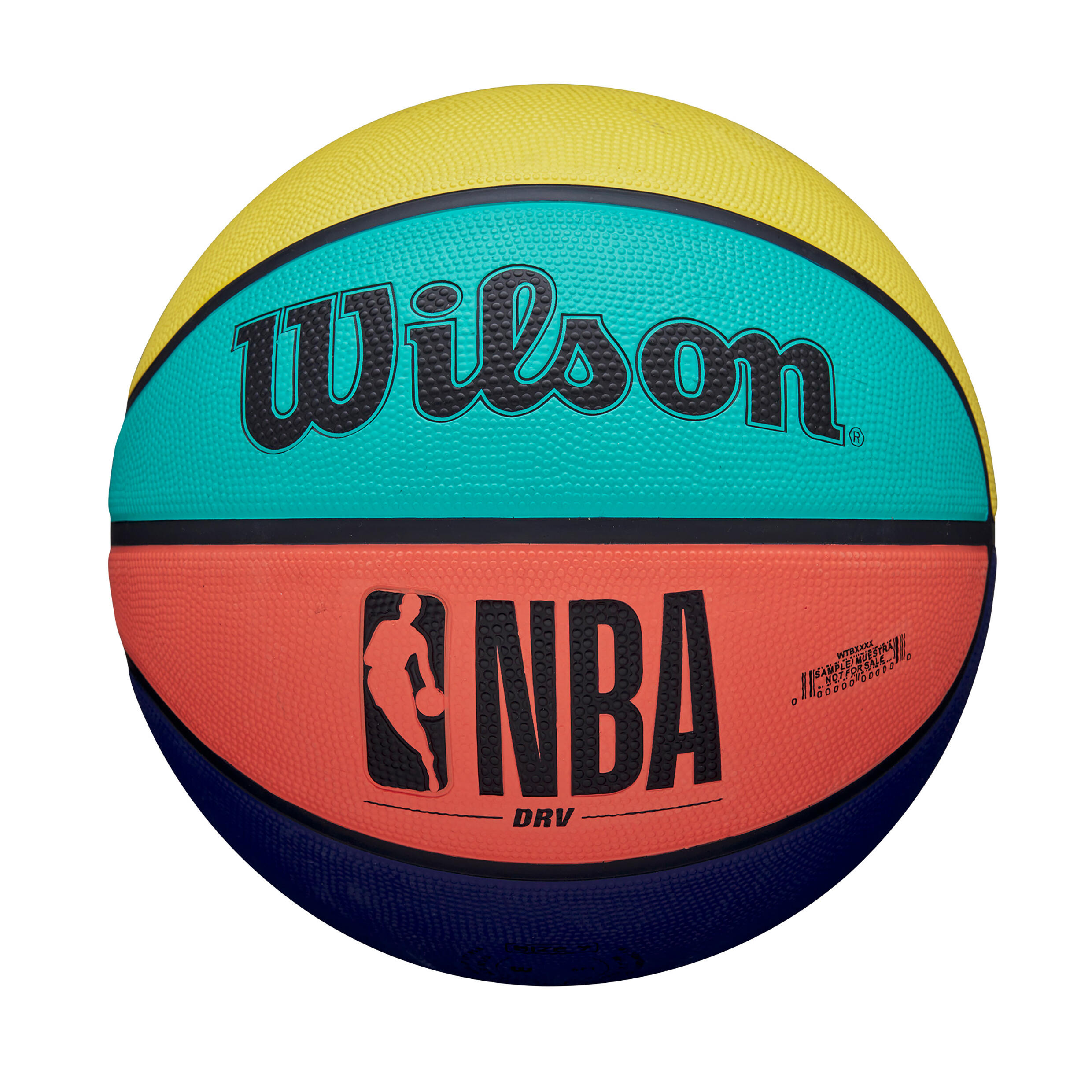 Wilson NBA Basketball DRV Multi Color, 7. Klasse 7/7