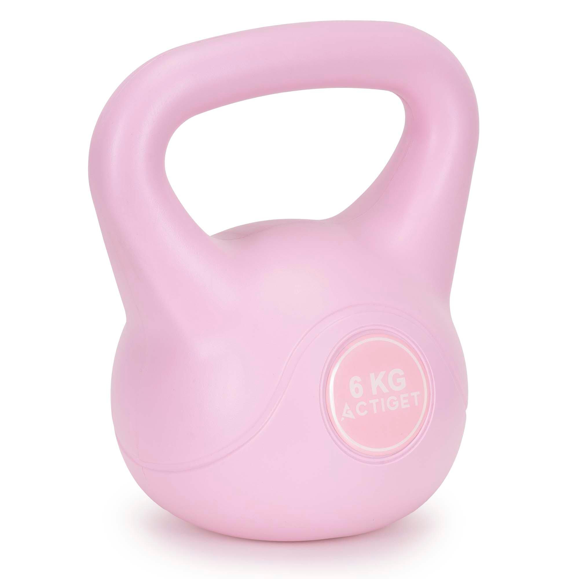 Kettlebell do ćwiczeń Actiget 6 kg hantla, odważnik treningowy ABS kula 3/7