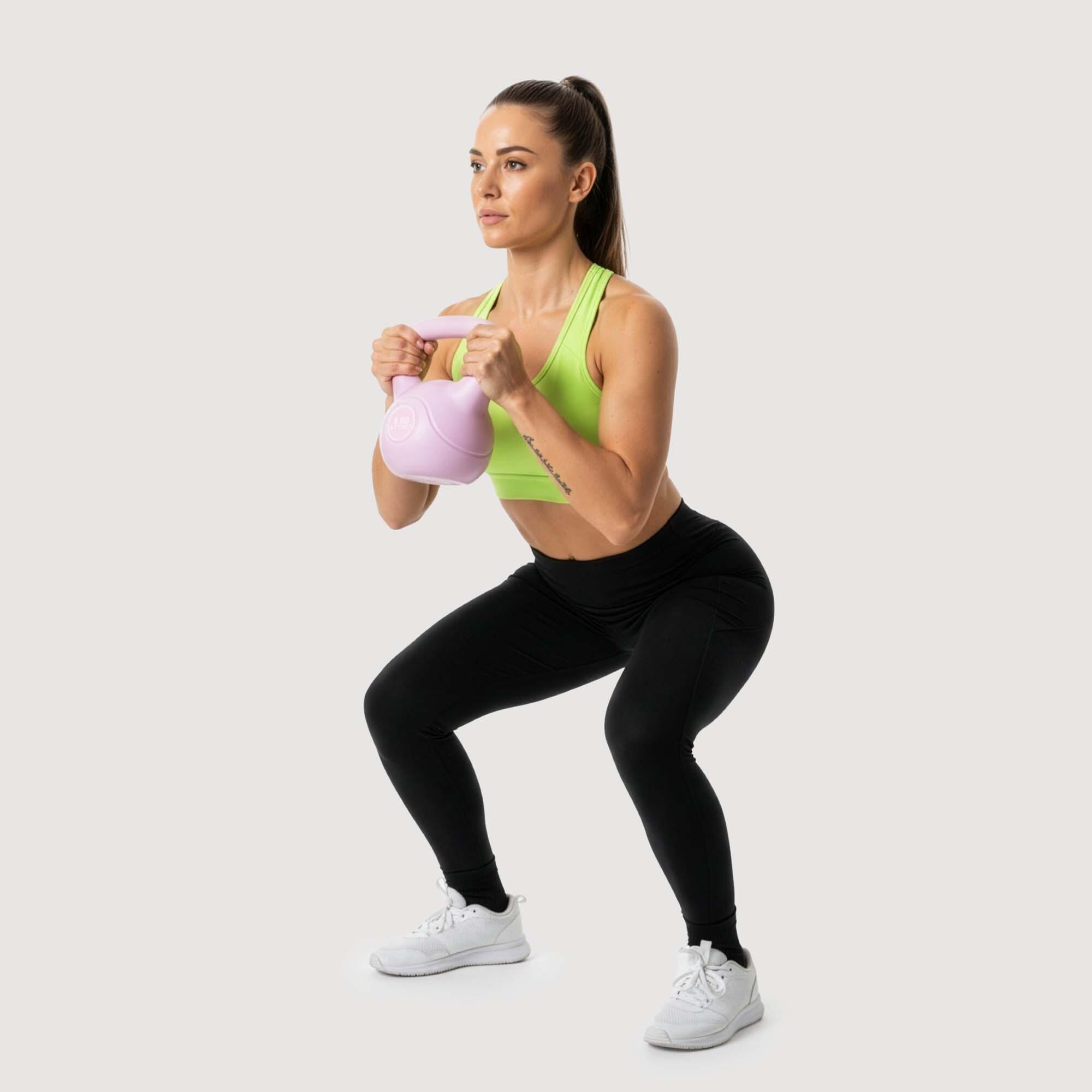Kettlebell do ćwiczeń Actiget 6 kg hantla, odważnik treningowy ABS kula 6/7