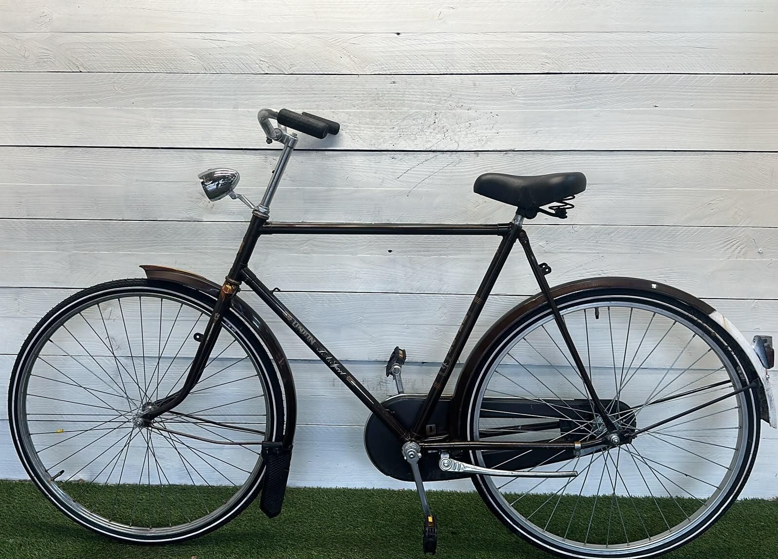 Union stadsfiets bruin 59 cm - 28" wiel, terugtraprem 3/3