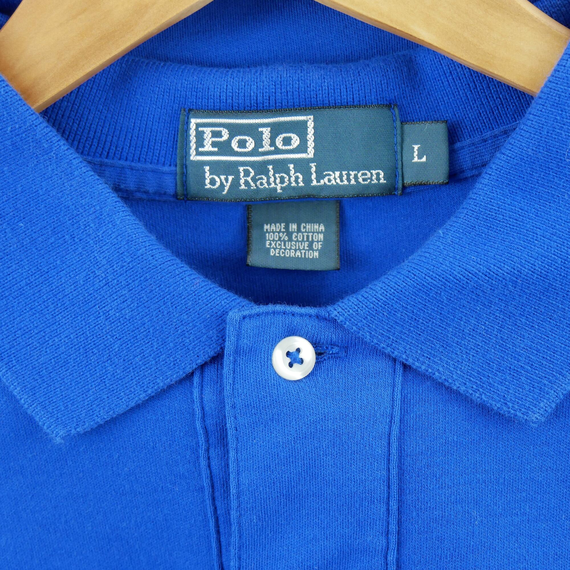 Second life - T-shirt męski Polo Ralph Lauren z krótkim rękawem - Stan dobry 7/7