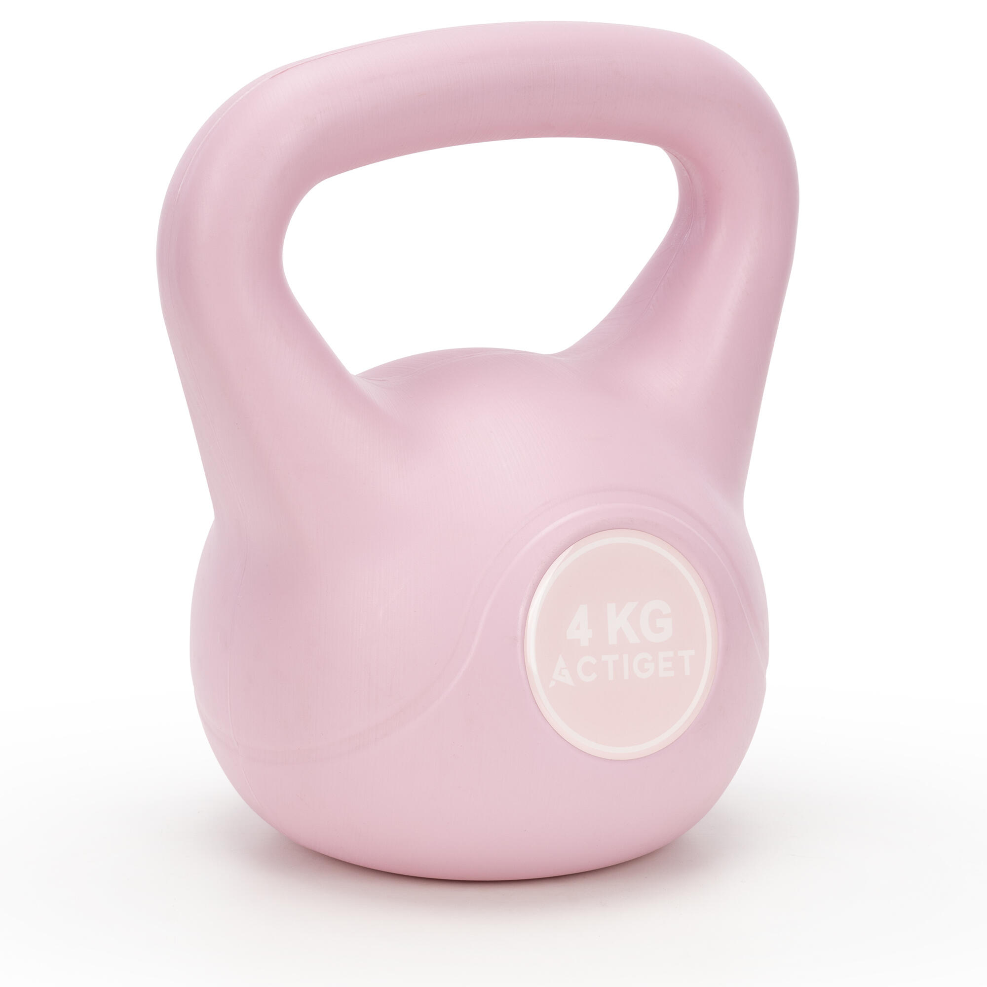 Kettlebell do ćwiczeń Actiget 4 kg hantla, odważnik treningowy ABS 4/6