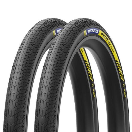 Lot de 2 pneus BMX Race Slick Tubeless Ready 20x1.85 47-406