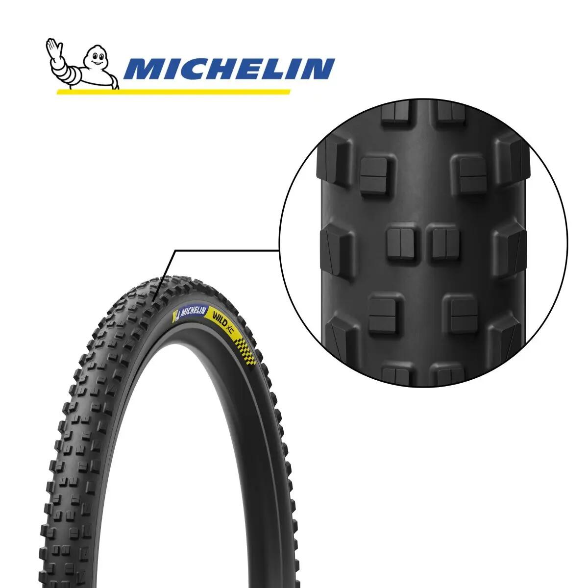 Lot de 2 pneus VTT XC Tubeless Ready 29x2.25 grip renforcé 3/7
