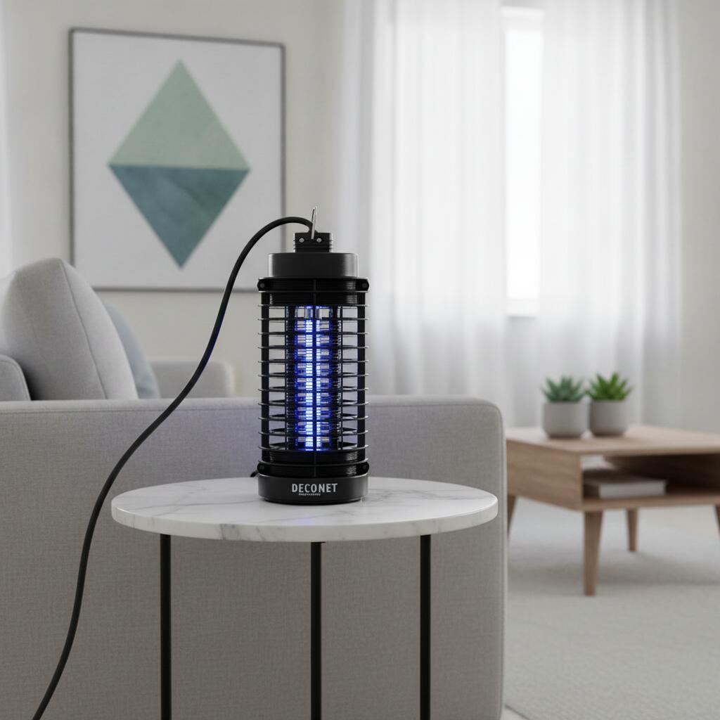 Deconet Elektryczna lampa na owady LED 3w  Zasięg 15 m² 3/7