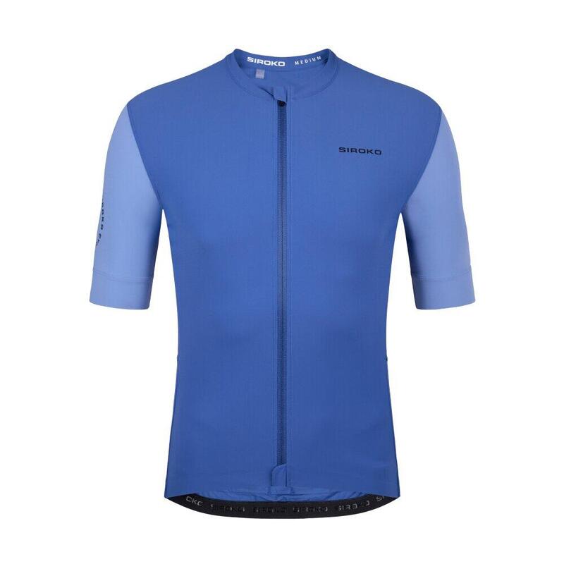 Tricou de cu mânecă scurtă pentru bărbați GM2 Golden Pedals Blue Albastru