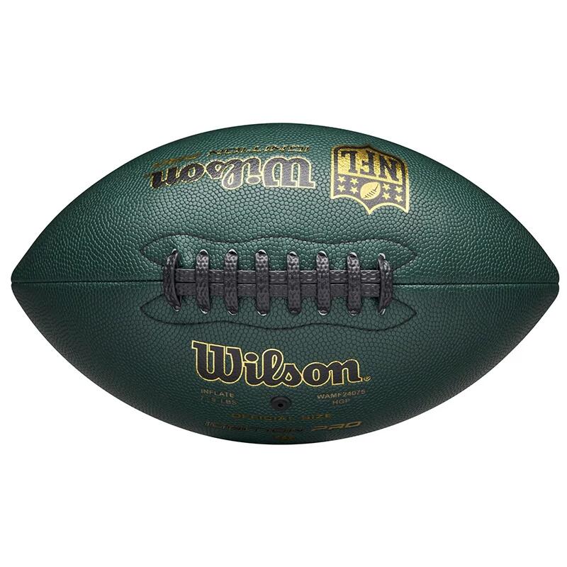 American-Football-Ball Wilson NFL Ignition Pro Eco grün 3/7