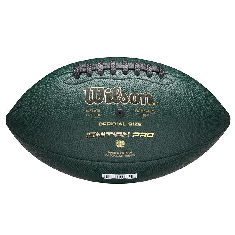 American-Football-Ball Wilson NFL Ignition Pro Eco grün 2/7