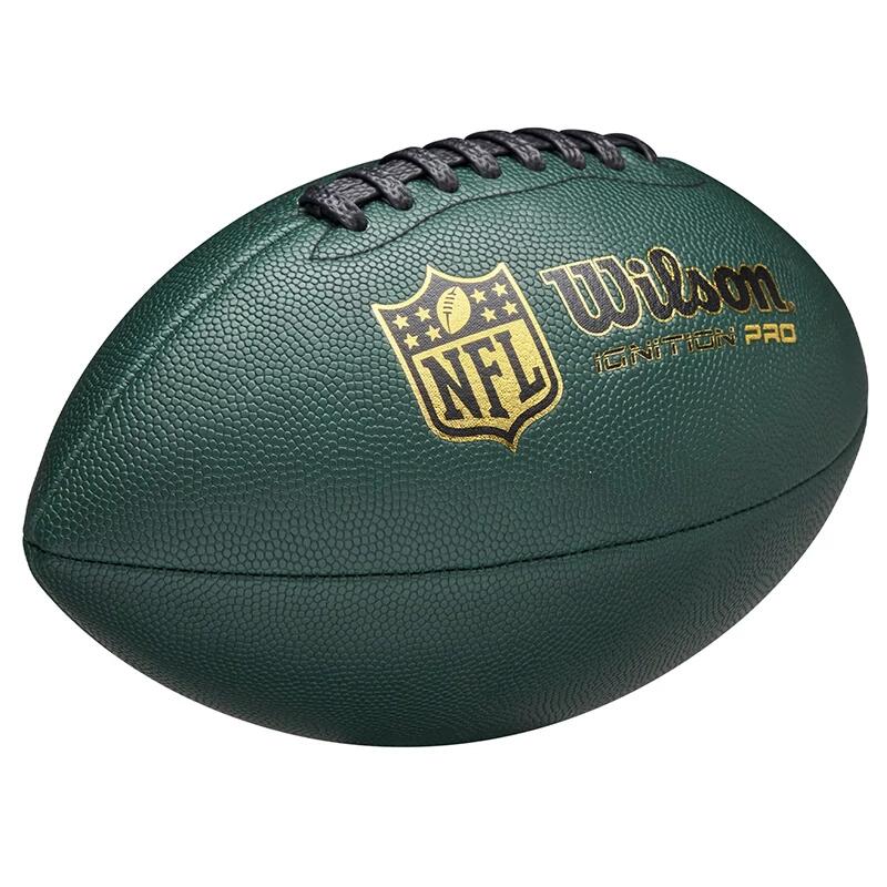 American-Football-Ball Wilson NFL Ignition Pro Eco grün 4/7