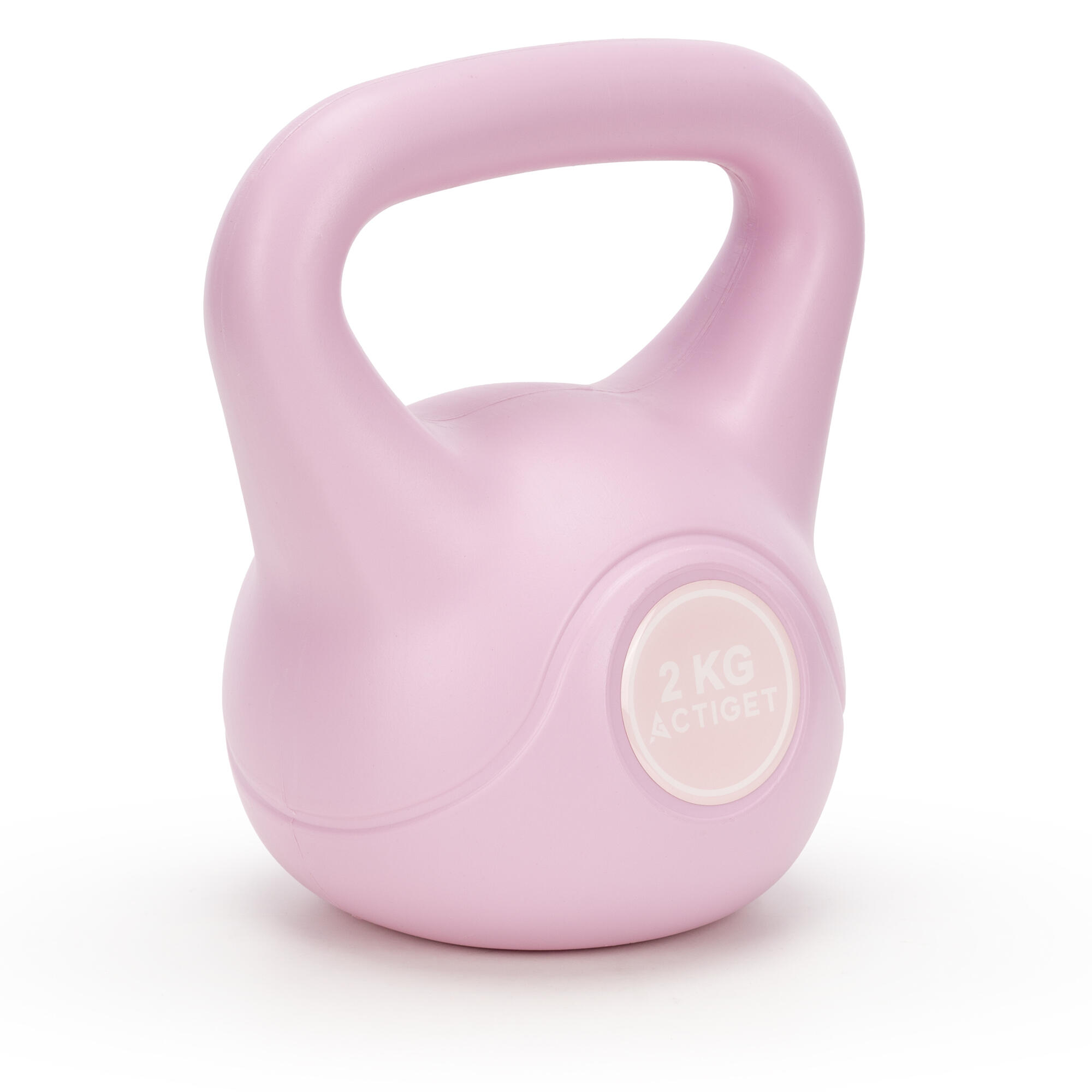 Kettlebell do ćwiczeń Actiget 2 kg hantla, odważnik treningowy ABS 5/7