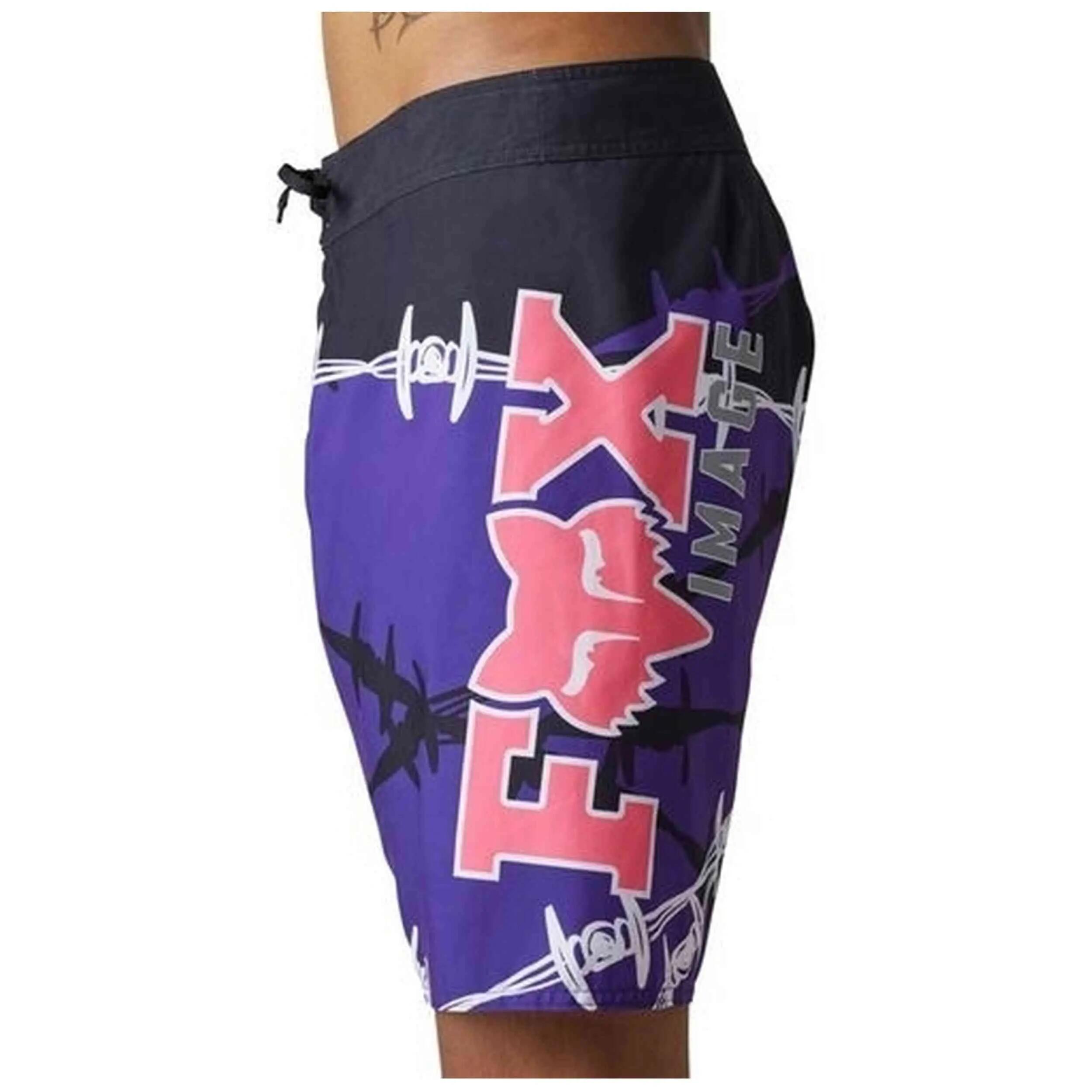 Traje de banho Fox modelo Barbed Wire Boardshorts para unissex 2/5