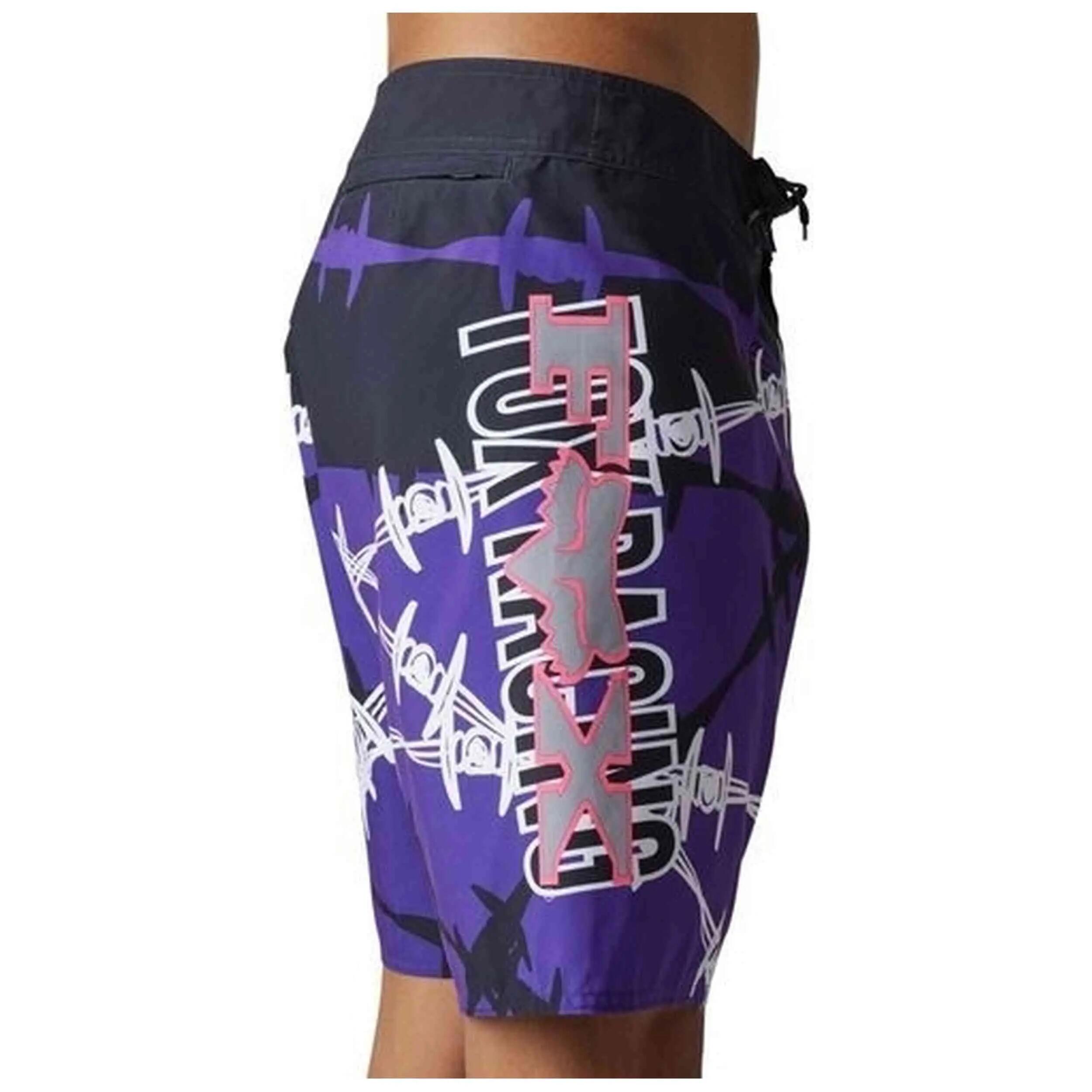 Traje de banho Fox modelo Barbed Wire Boardshorts para unissex 4/5