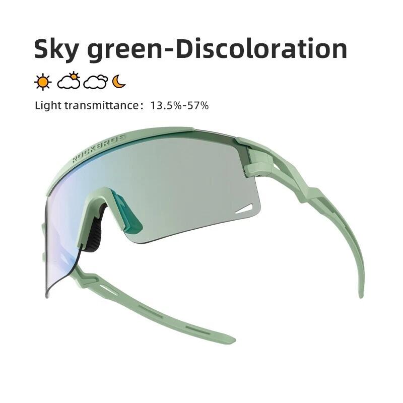 ROCKBROS Photochromic Fahrradbrille UV Schutz 2/7