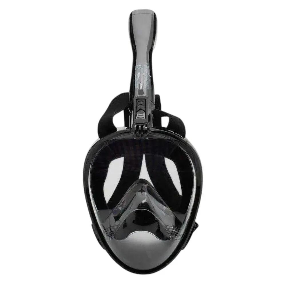 Childrens/Kids Mask And Snorkel (Black) L, XL