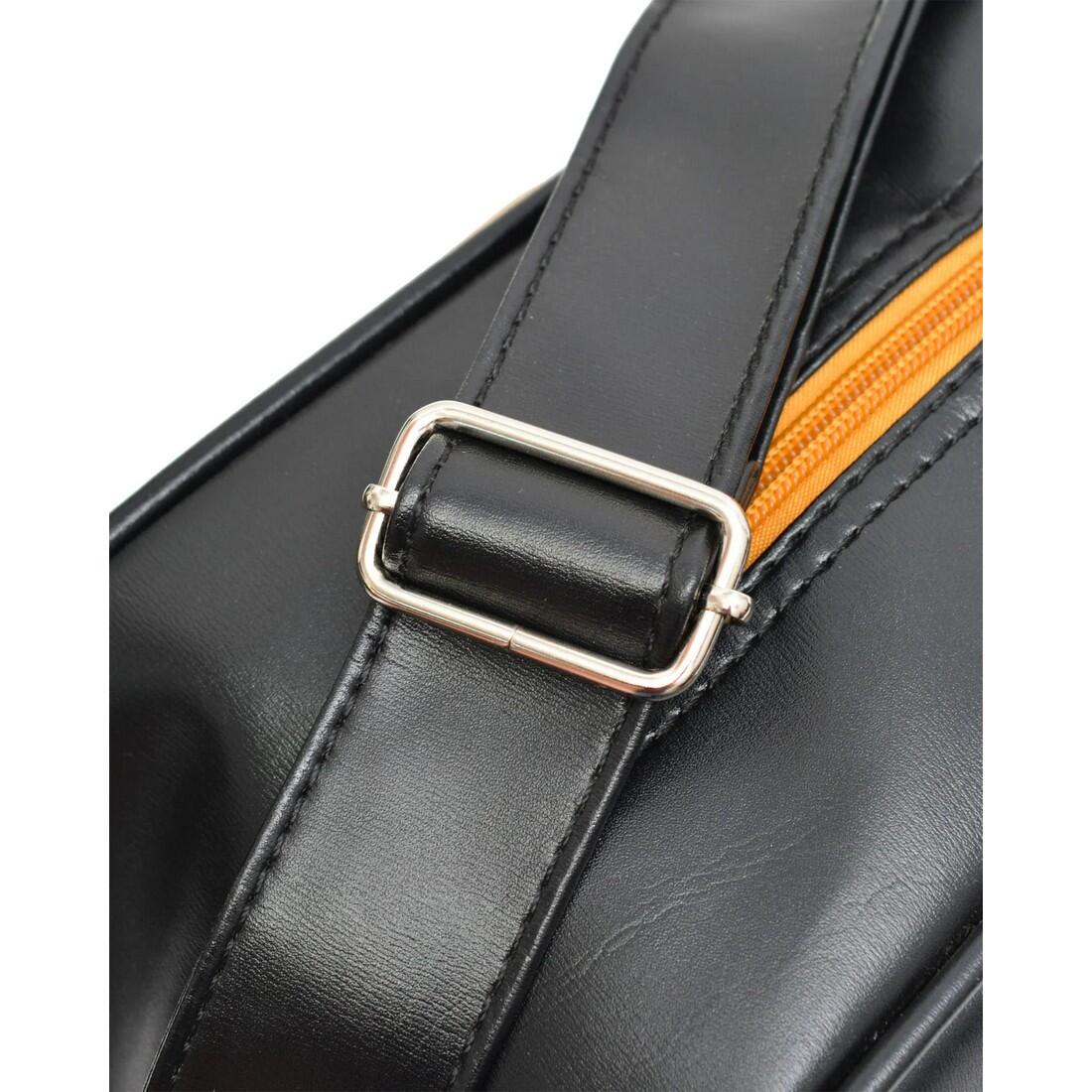 Sac Cabine Adulte (Noir / Moutarde) Taille unique 3/5