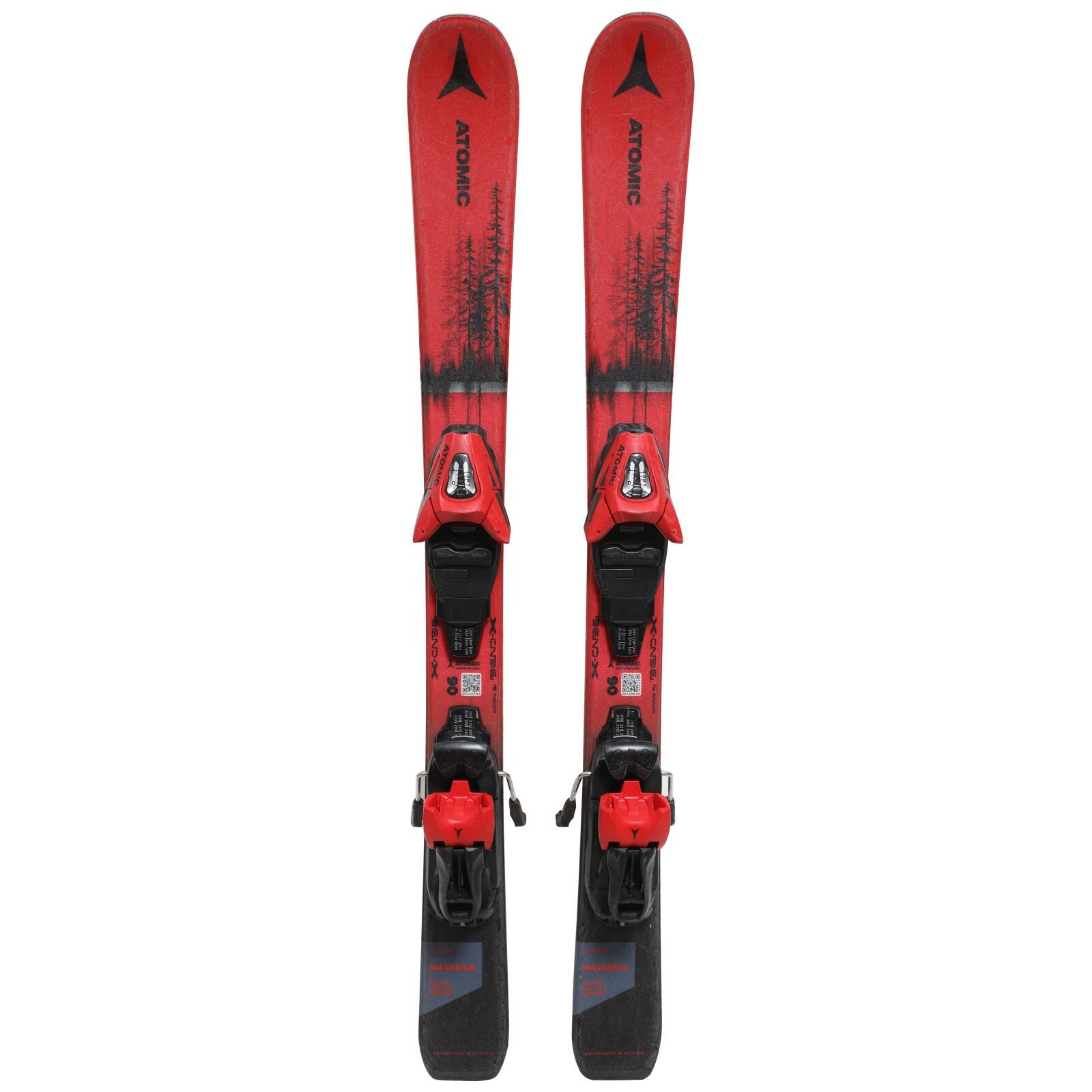RECONDITIONNE - Ski Junior Atomic Maverick + Fixations 2/4