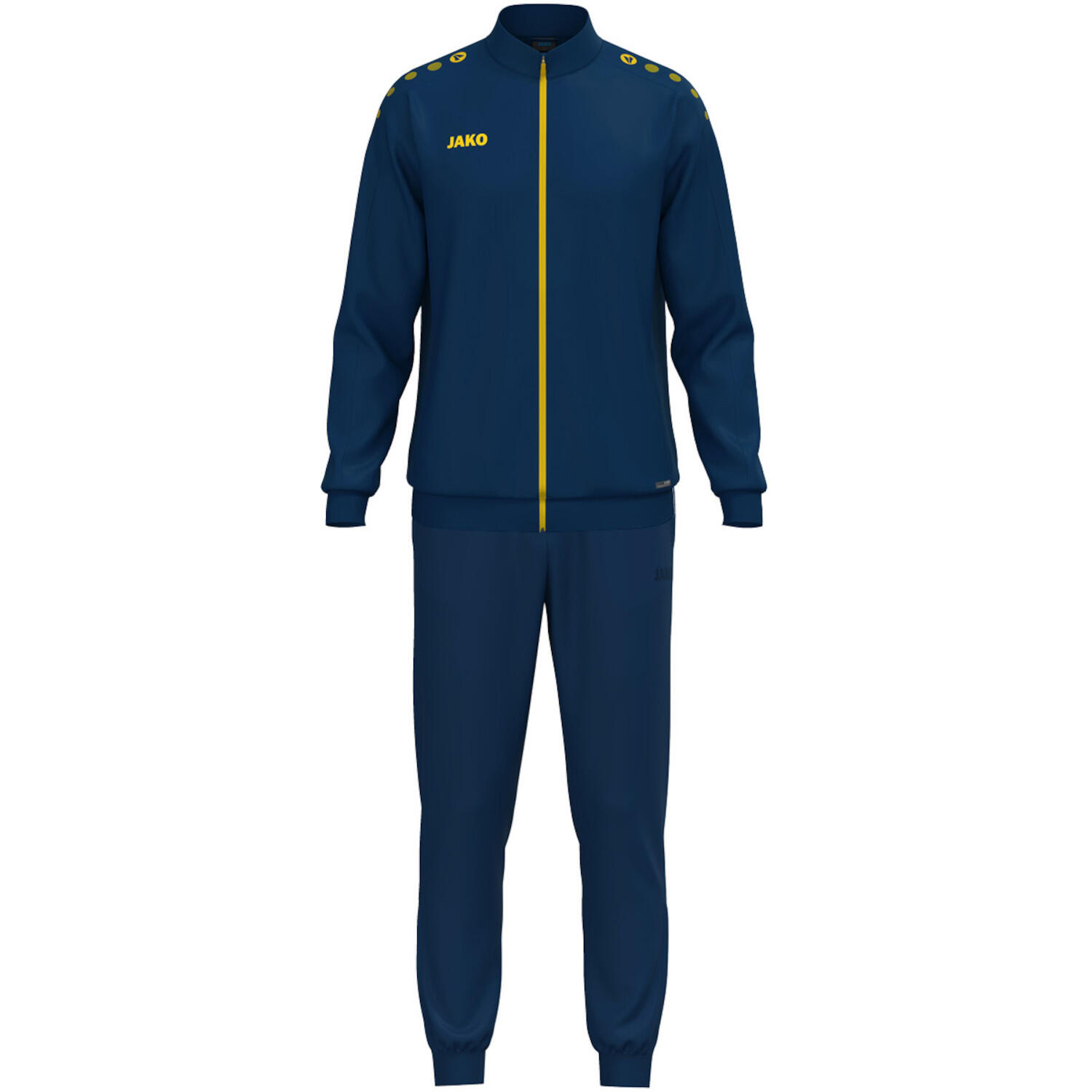 bleu fonce / jaune / bleu navy