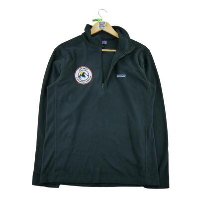 Tweedehands - patagonia heren fleece trui zwart - zeer goede staat