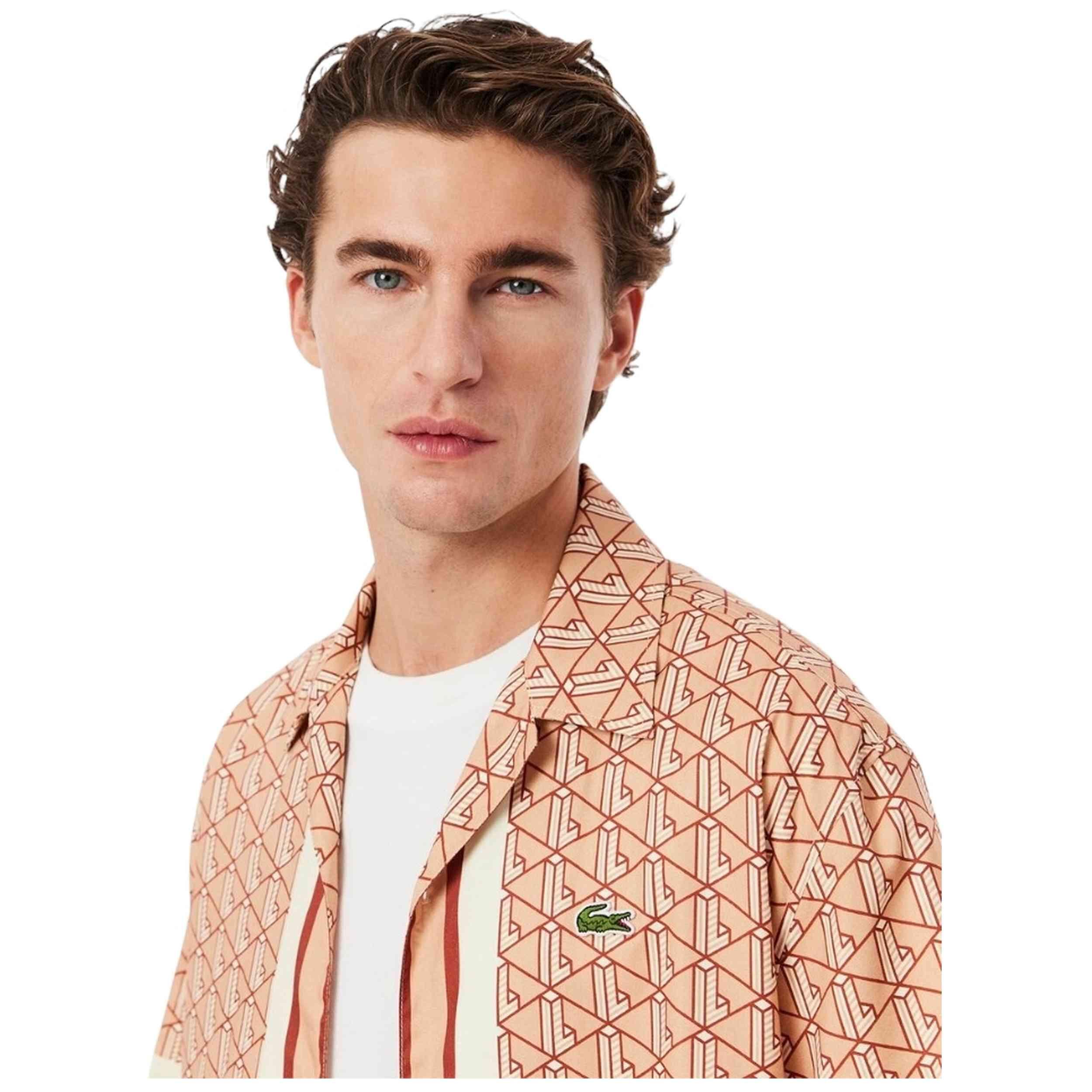 Camicia Lacoste modello CH9094-00-GIQ-RED per uomini 4/5