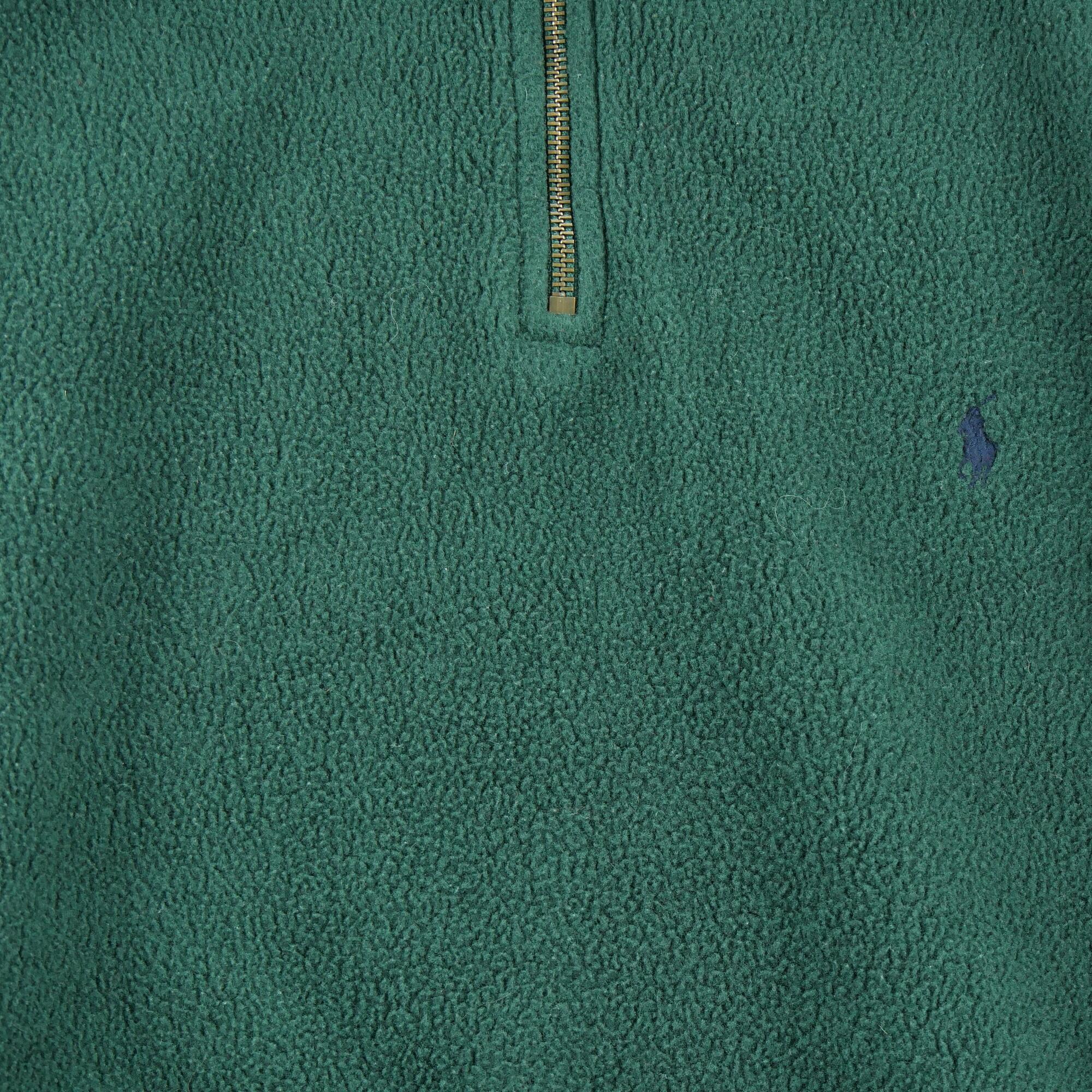Second life - Polo Ralph Lauren Męski polar zielony - Stan dobry 4/7