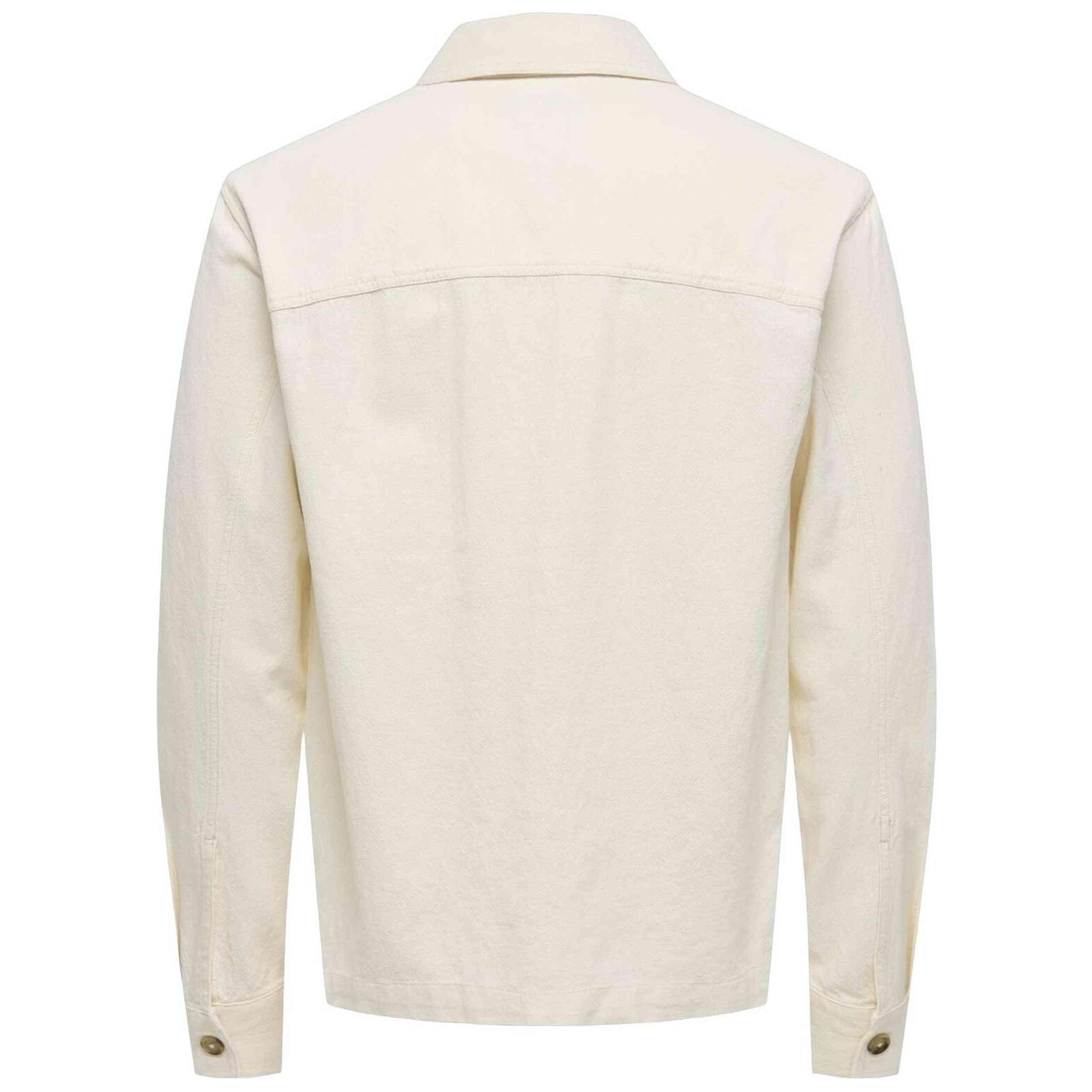 Chemise Only & sons modèle 22036379-GARDENIA pour homme 2/3