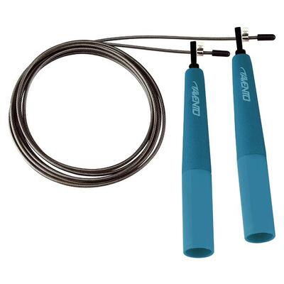 Stalen speed rope met handvat avento