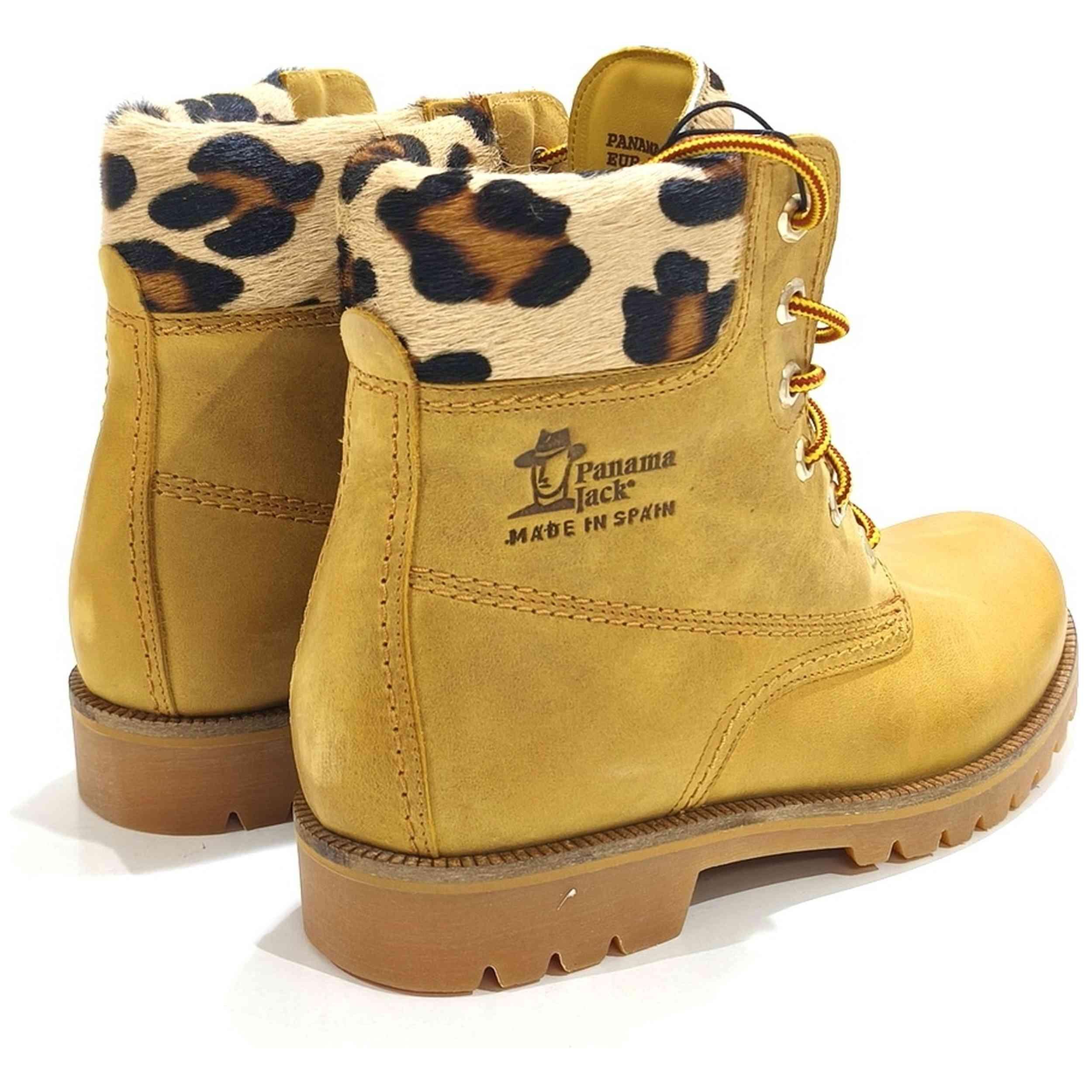 Botas Panama jack modelo 121-PANAMA 03 LEOP B1 para mulheres 4/5