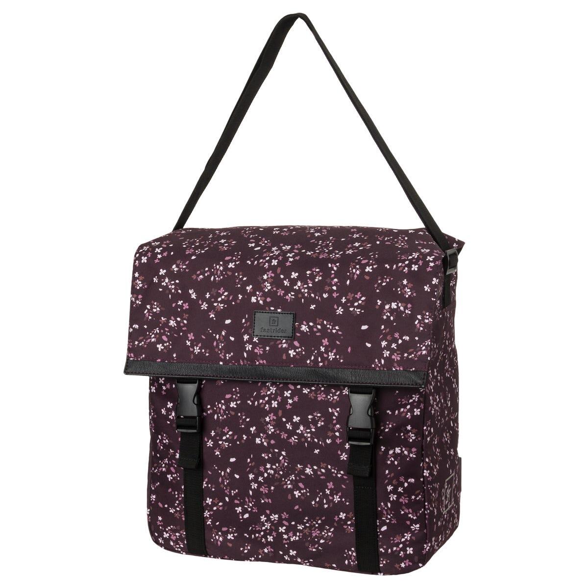 Fastrider NARA Enkel Fietstas Trend MINI FLOWER/AUBERGINE 7/7