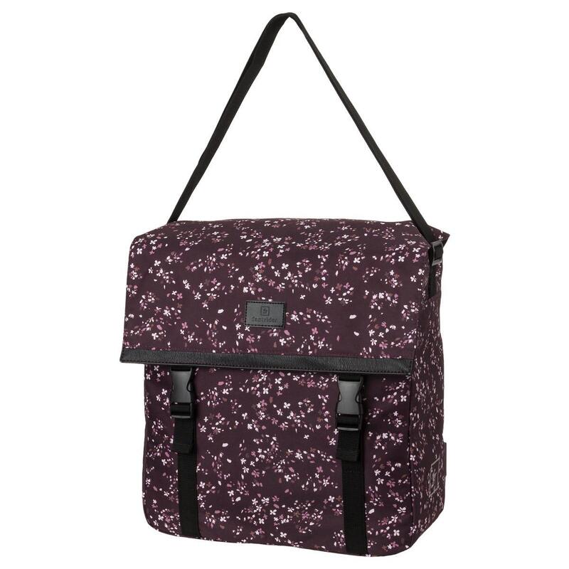 Fastrider NARA SINGLE BIKE BAG TREND MINI FLOWER/EGGPLANT