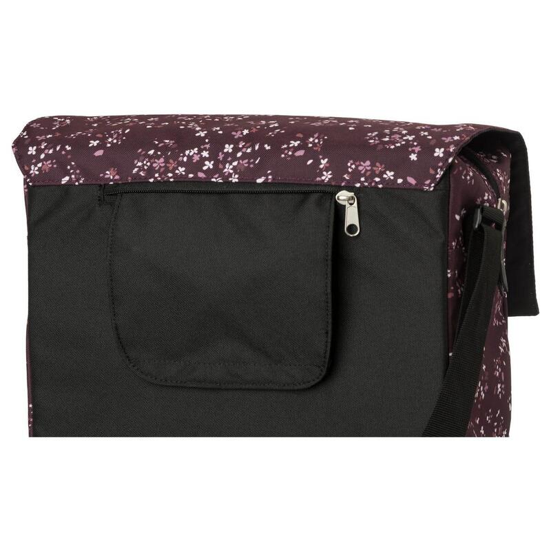 Fastrider NARA SINGLE BIKE BAG TREND MINI FLOWER/EGGPLANT
