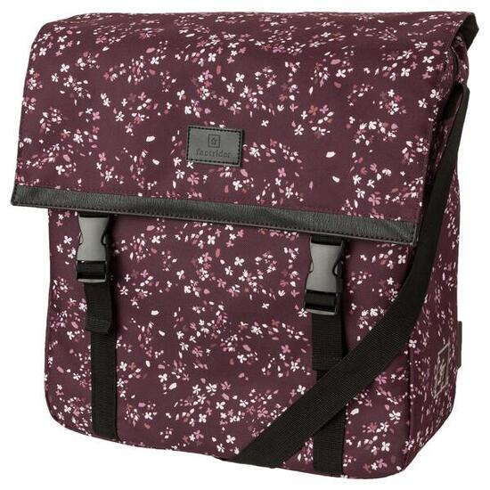Fastrider NARA SINGLE BIKE BAG TREND MINI FLOWER/EGGPLANT