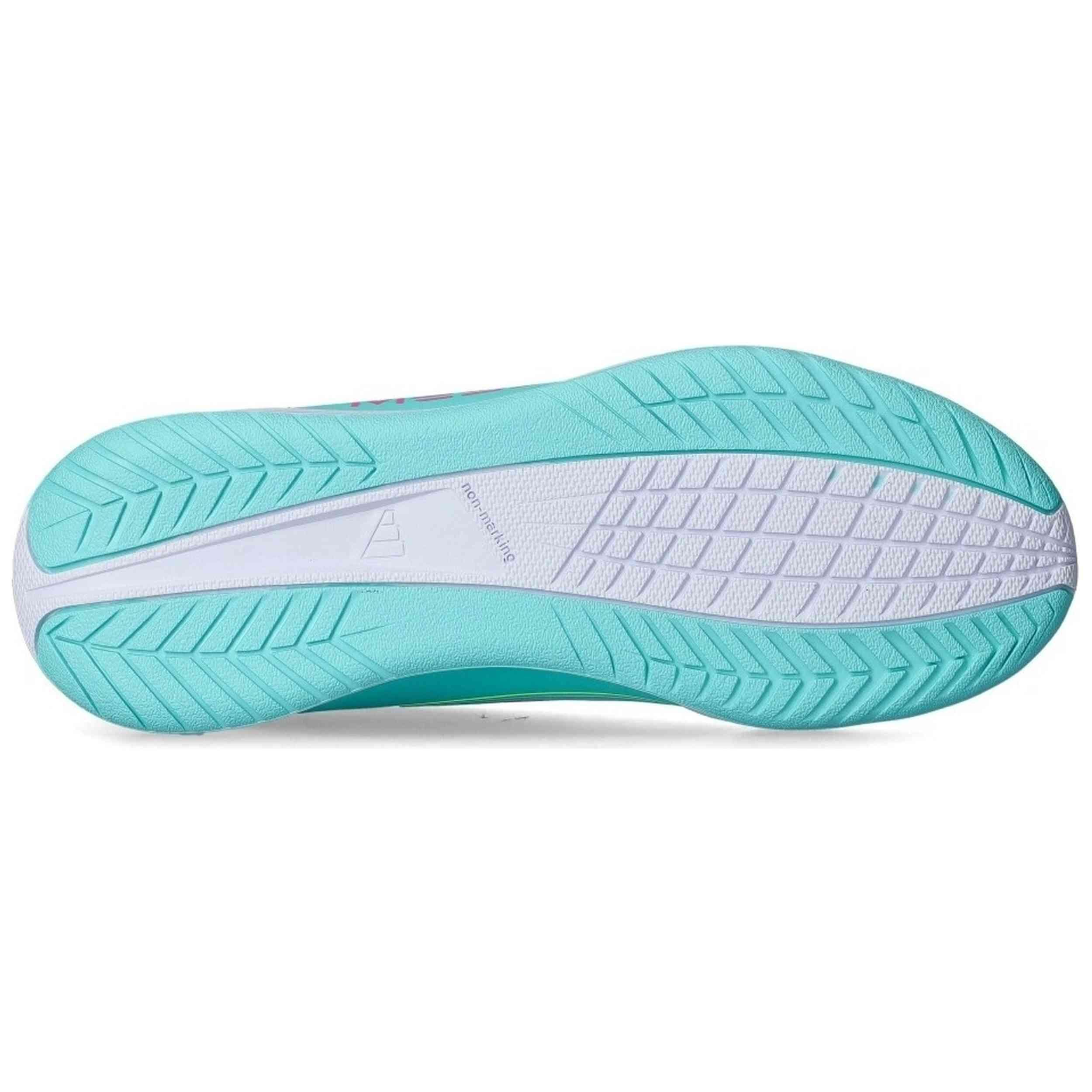 Zaalvoetbalschoenen Adidas model F50 Messi Club voor unisex jongens 4/5