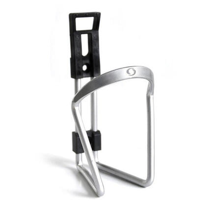 Koszyk bidonu rowerowego Simpla ALU STAR srebrny aluminiowy