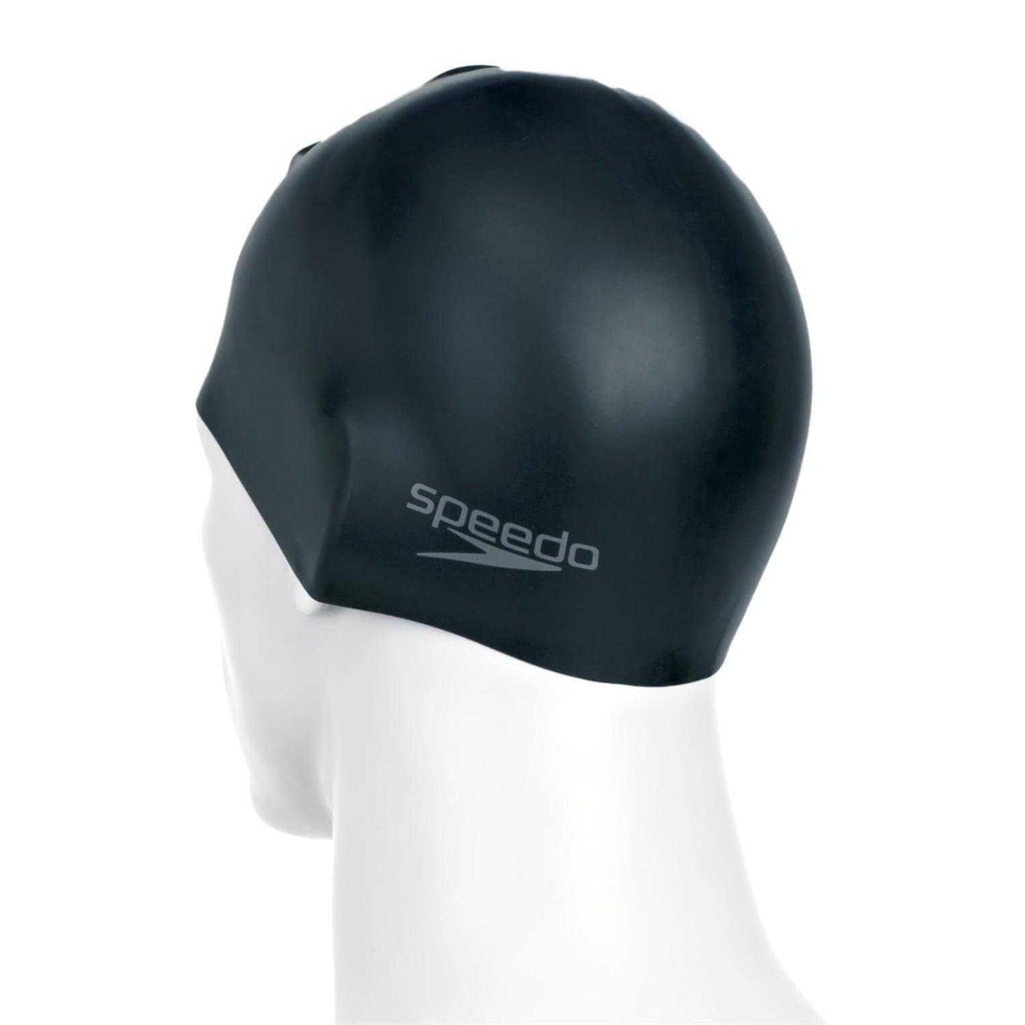 Cuffia Da Nuoto Semplice Adulto Unisex Speedo Nero 2/2