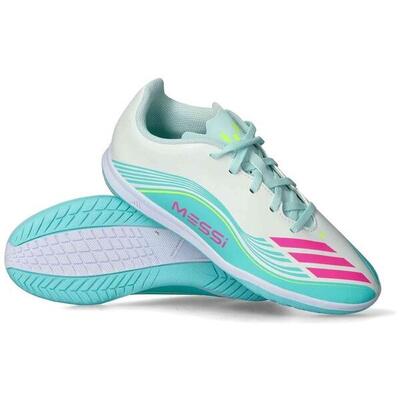 Zaalvoetbalschoenen adidas model f50 messi club voor unisex jongens