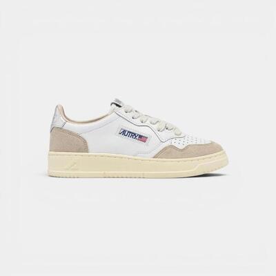 Autry medalist low white silver (women's)