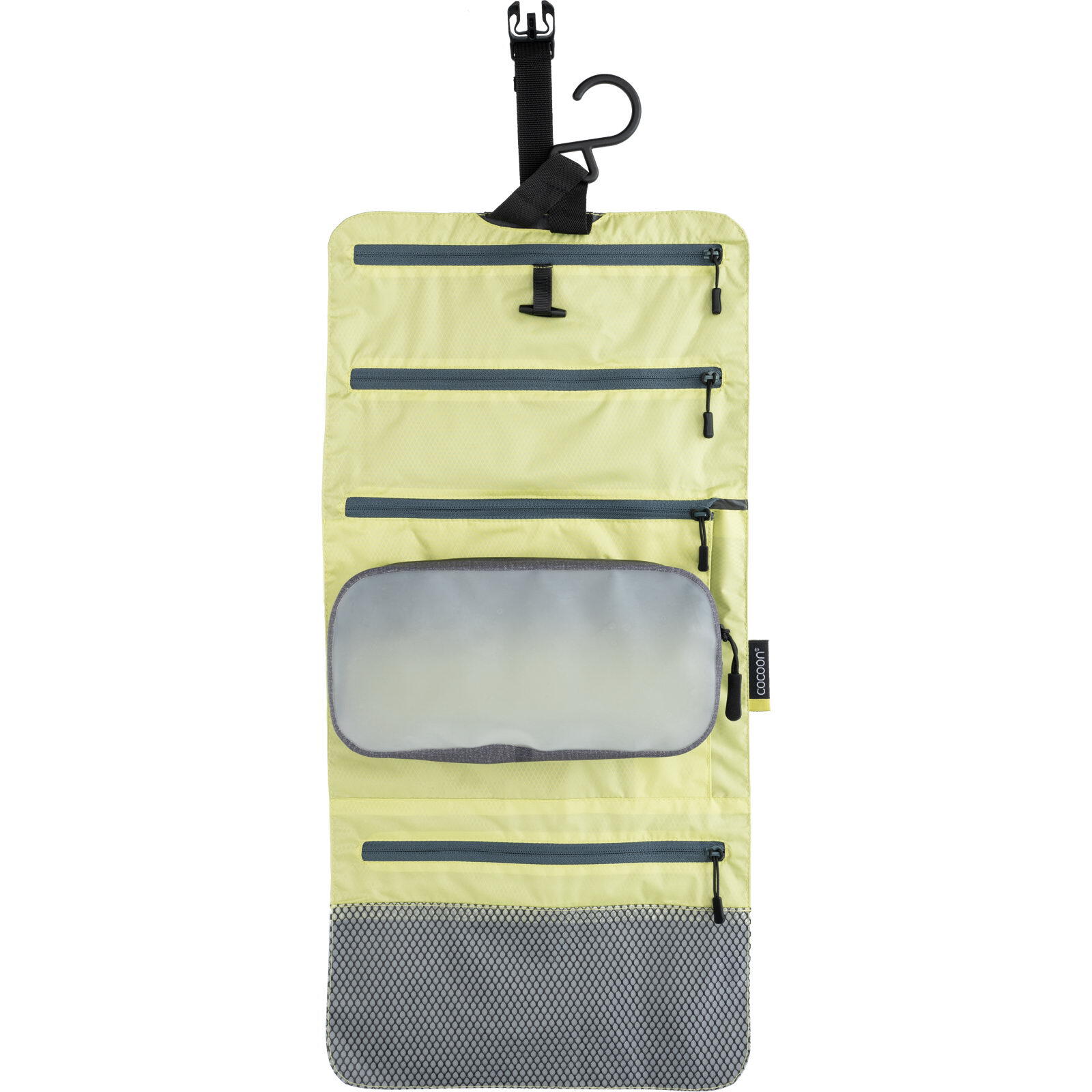 Kulturbeutel Hanging Toiletry Kit Minimalist Light star grey-wild lime 3/7