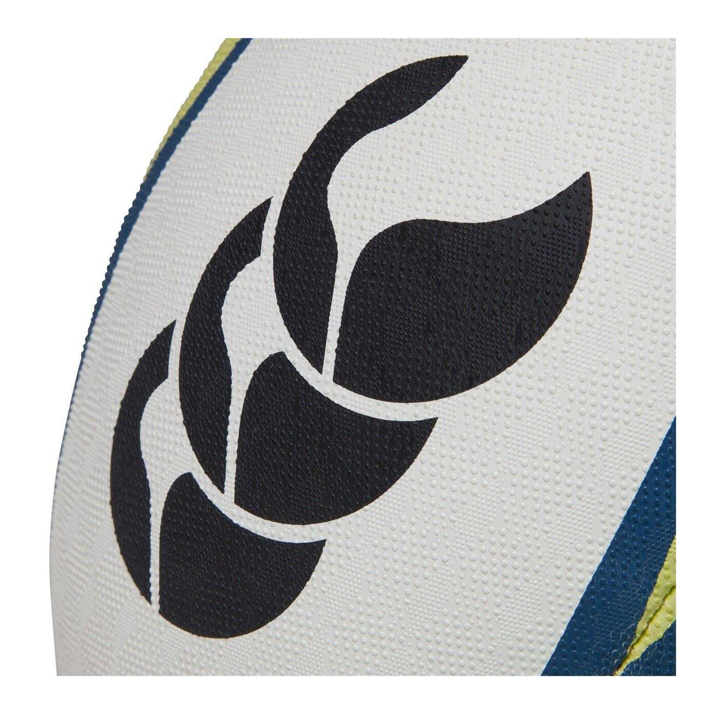 "Mentre" RugbyBall Damen und Herren Weiß/Limone 5 4/4