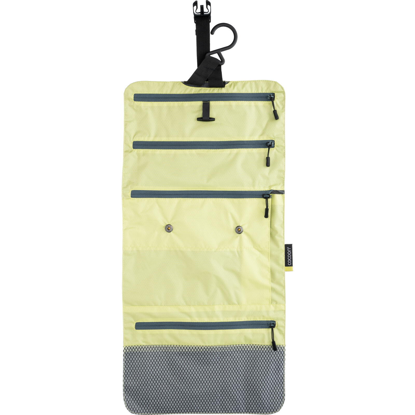 Kulturbeutel Hanging Toiletry Kit Minimalist Light star grey-wild lime 4/7