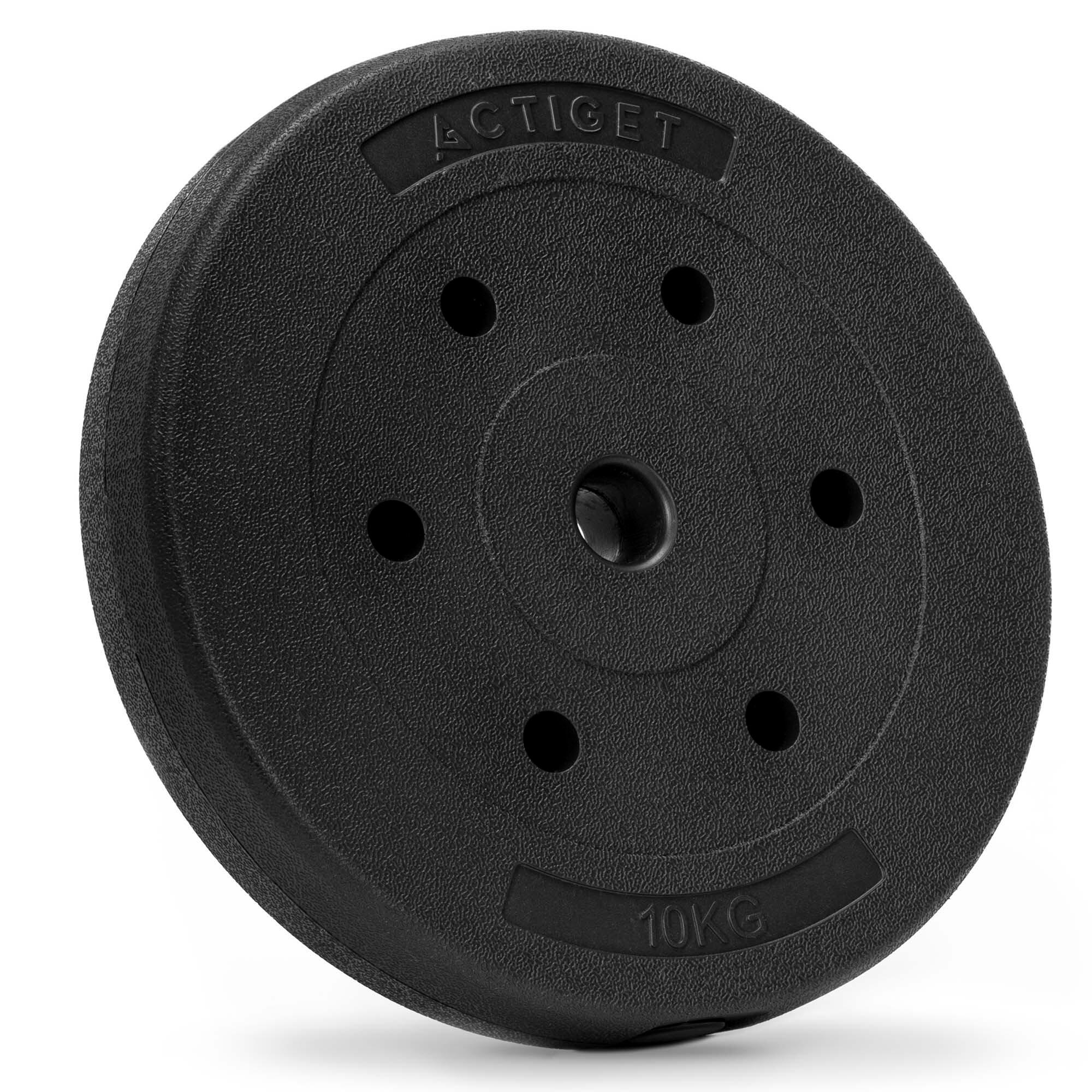 Obciążenie bitumiczne 10 kg Actiget talerz kompozytowy do sztangi 29 mm 3/5