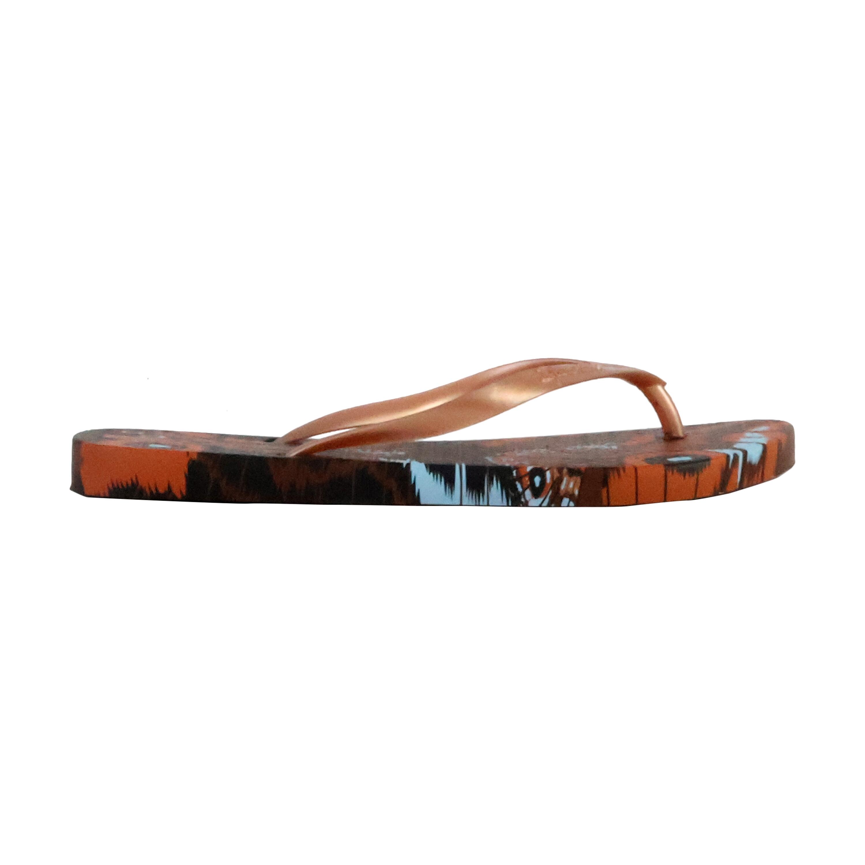 Chanclas de Tiempo Libre para MUJER IPANEMA ANIMALE PRINT METALLIC 2/5
