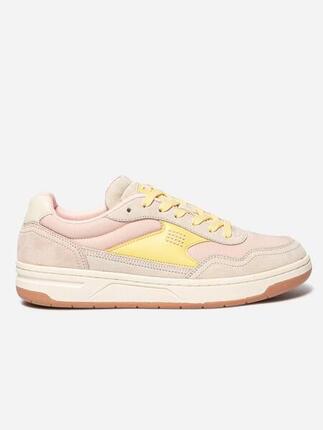 Baskets femme ALMERIA Blanc / Pistache