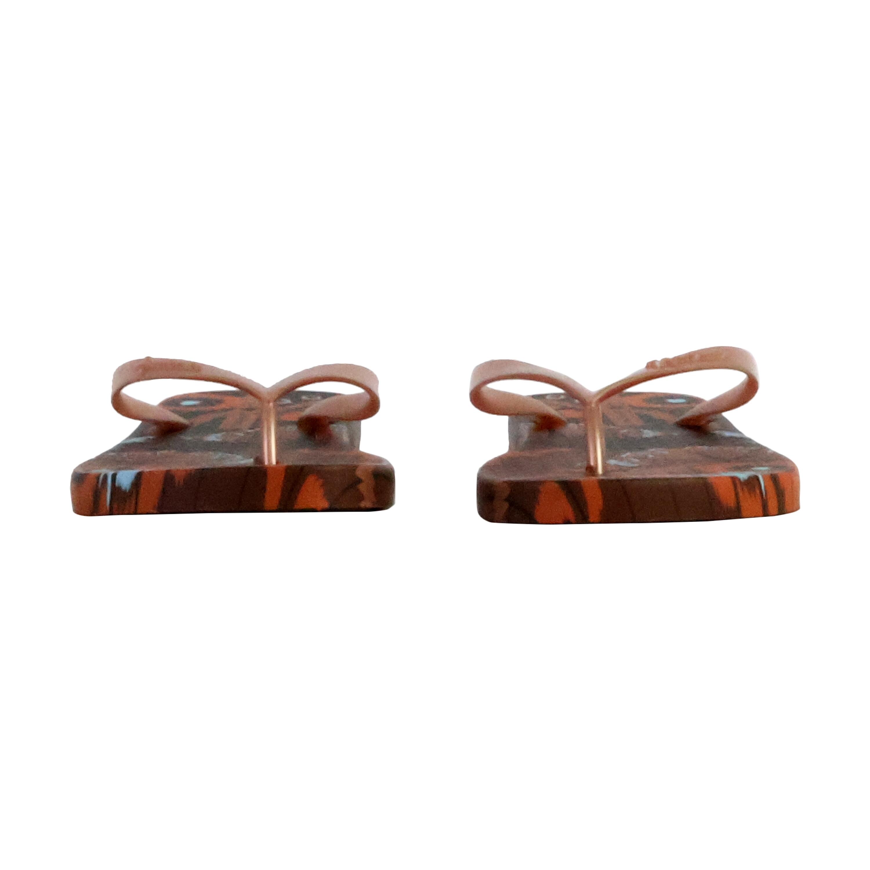 Chanclas de Tiempo Libre para MUJER IPANEMA ANIMALE PRINT METALLIC 5/5