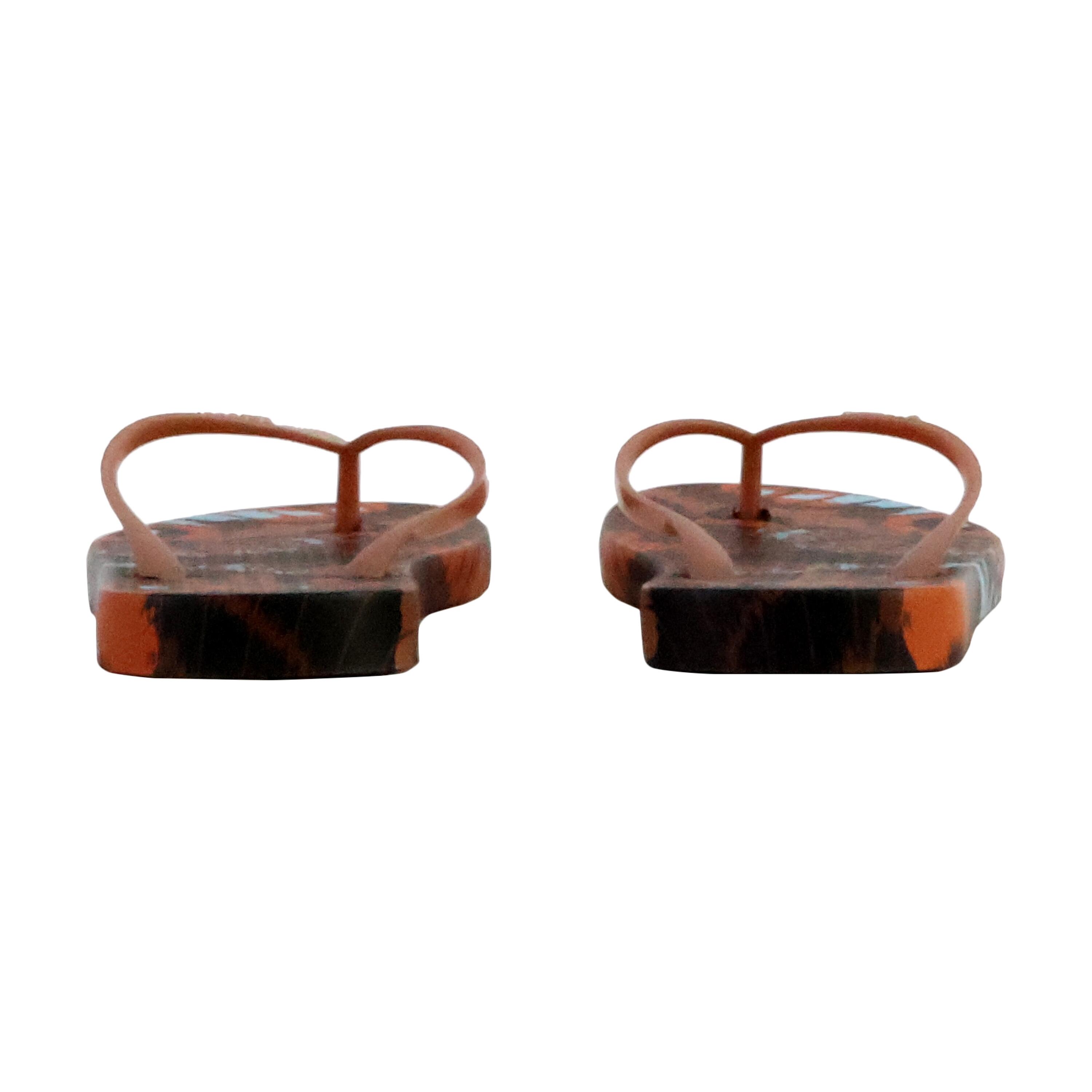 Chanclas de Tiempo Libre para MUJER IPANEMA ANIMALE PRINT METALLIC 4/5